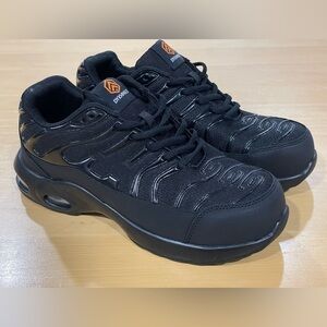 DYKHMILY Steel Toe Safety Shoes Men’s Sz.  8 Women’s Sz. 10 New Without Box.